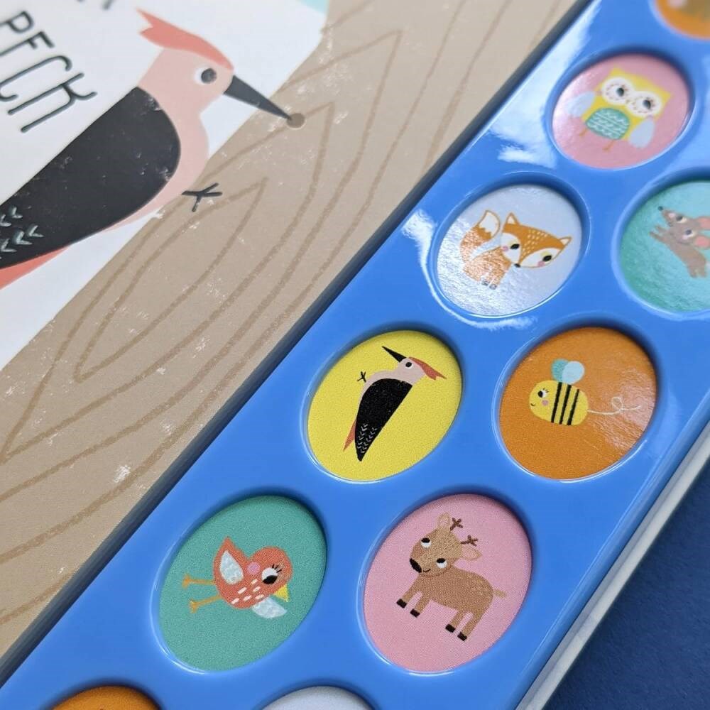 North Parade Publishing Hoot Hoot In The Noisy Forest İngilizce Sesli Kitap (12 Button)