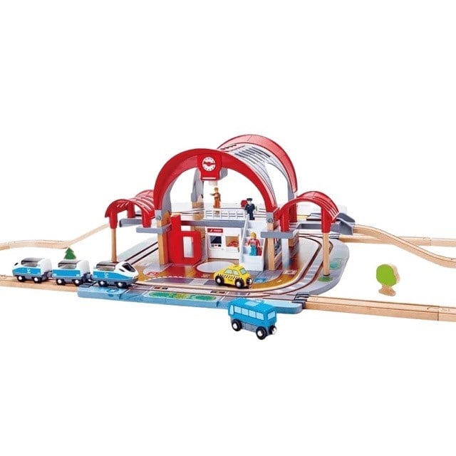 Hape Grand City Station E3725 – İnteraktif Tren İstasyonu (49 Parça)