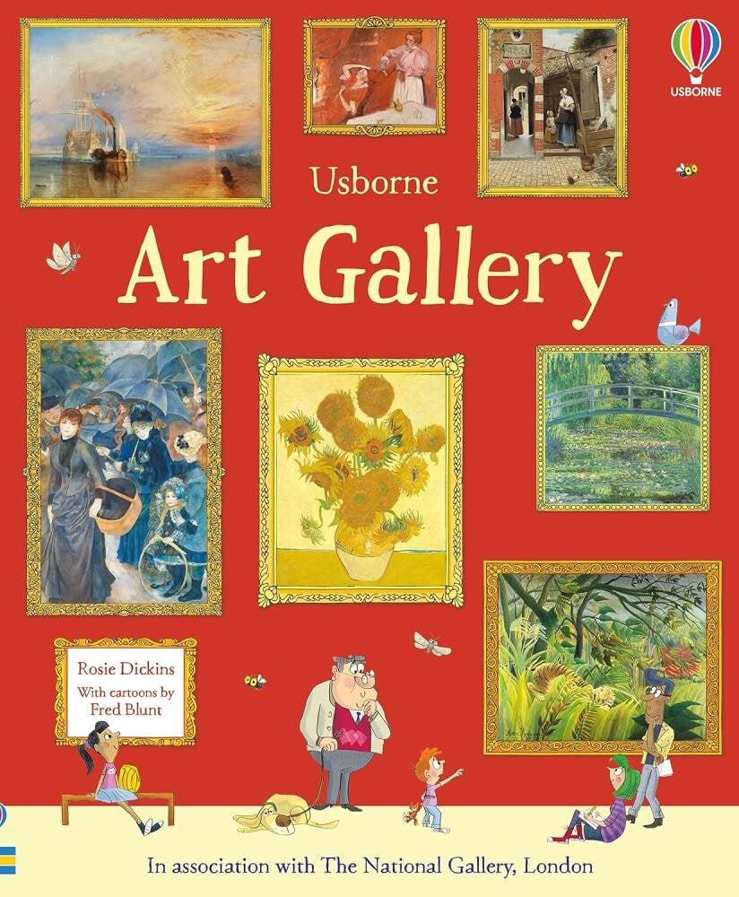 Usborn Book and Jigsaw Art Gallery Puzzle (300 Parça)