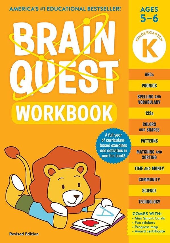 Workman Publishing Brain Quest Workbook: Kindergarten