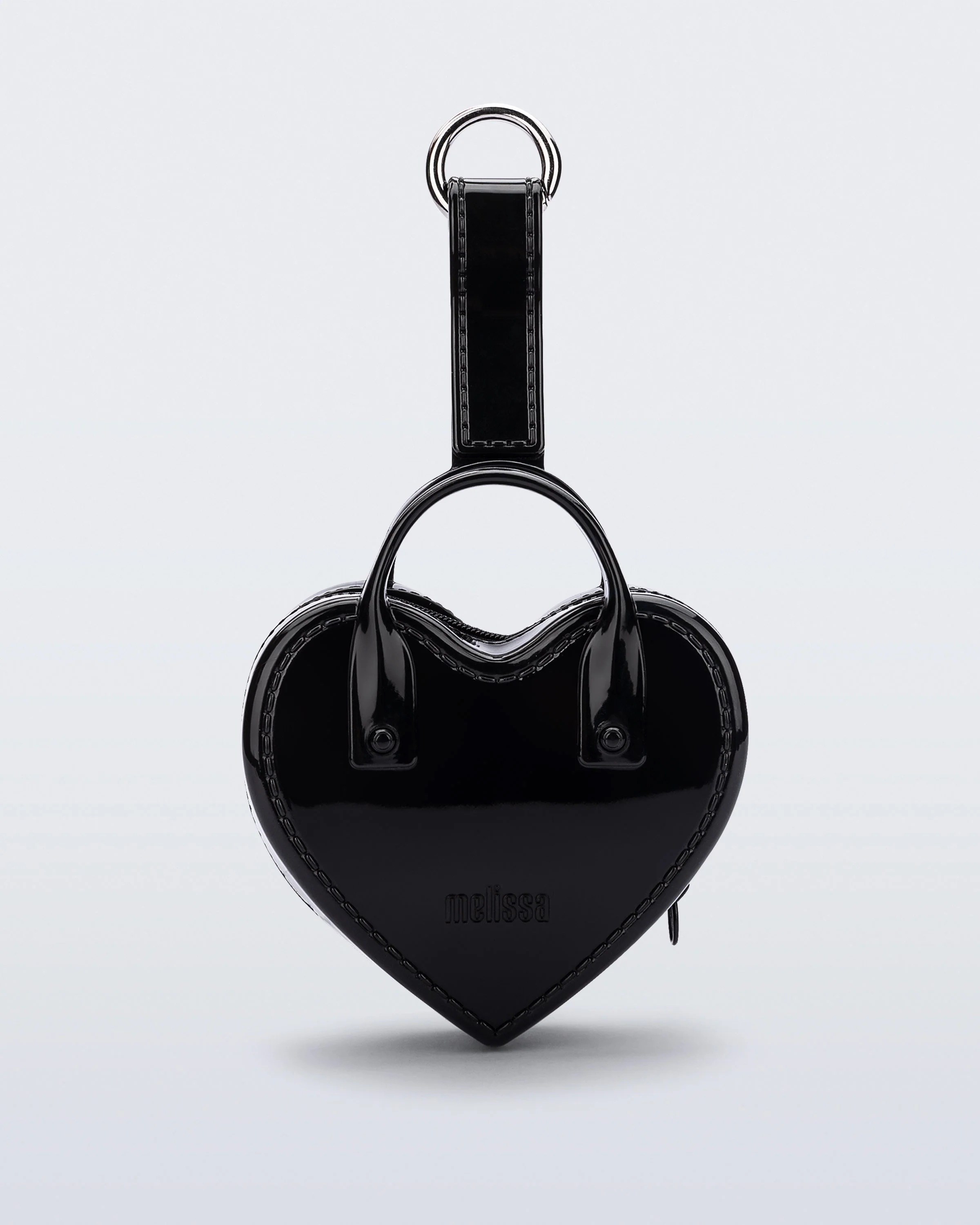 Melissa Heartbeat Pocket Çanta Charmı Siyah