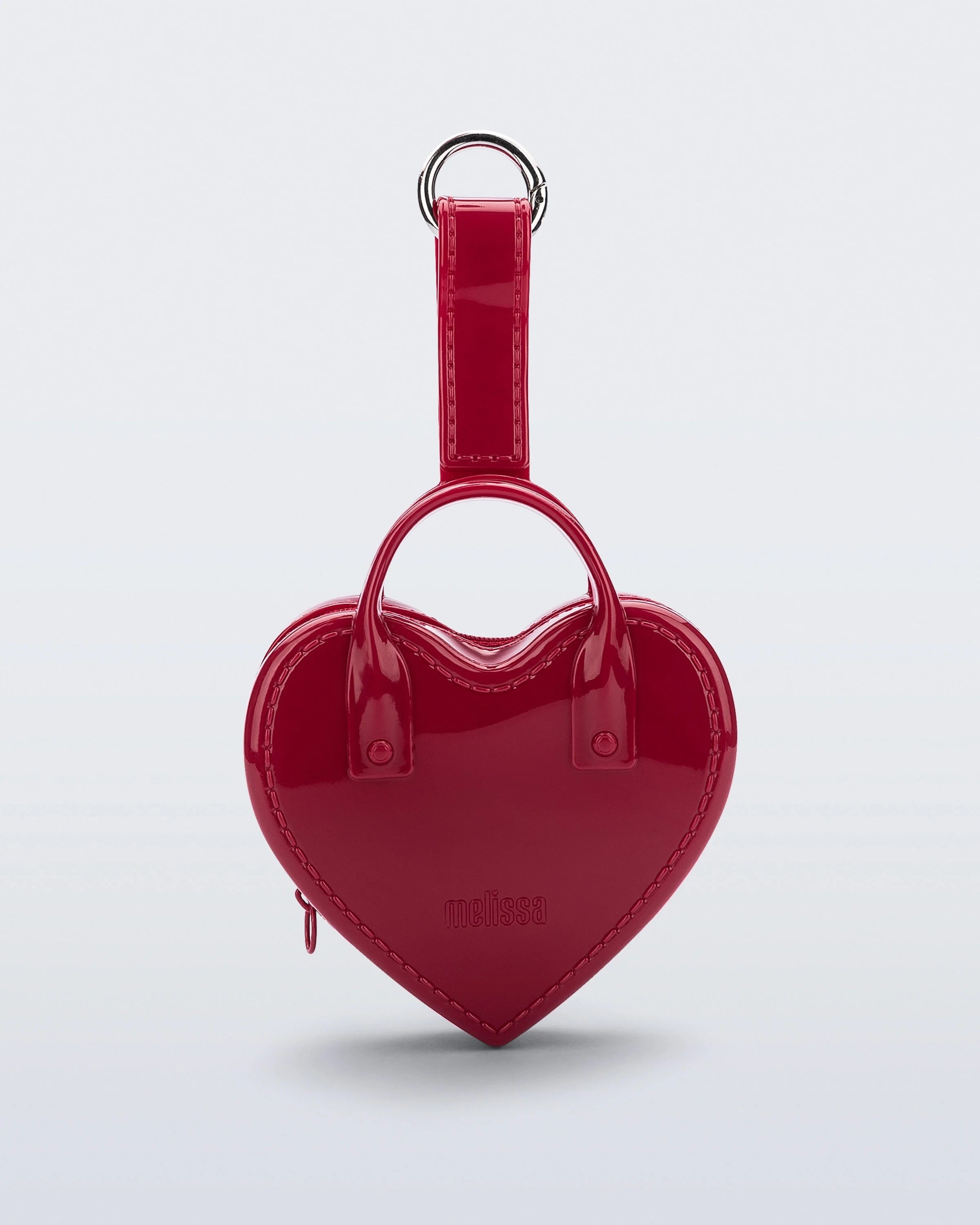 Melissa Heartbeat Pocket Çanta Charmı Kırmızı