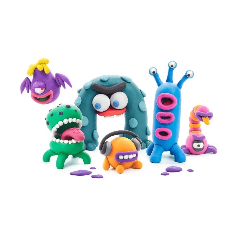 Hey Clay Yaratıcı Kil Seti 15li - Aliens