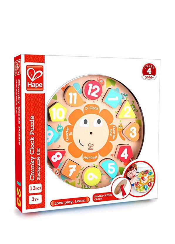 Hape Chunky Saat Yapbozu