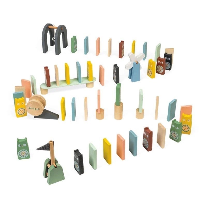Janod Sweet Cocoon Domino (100 Parça)