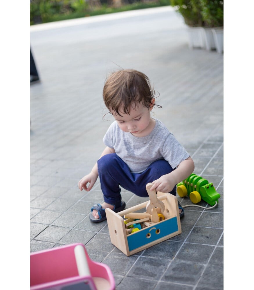 Plan Toys Robot Alet Çantası (Robot Tool Box)