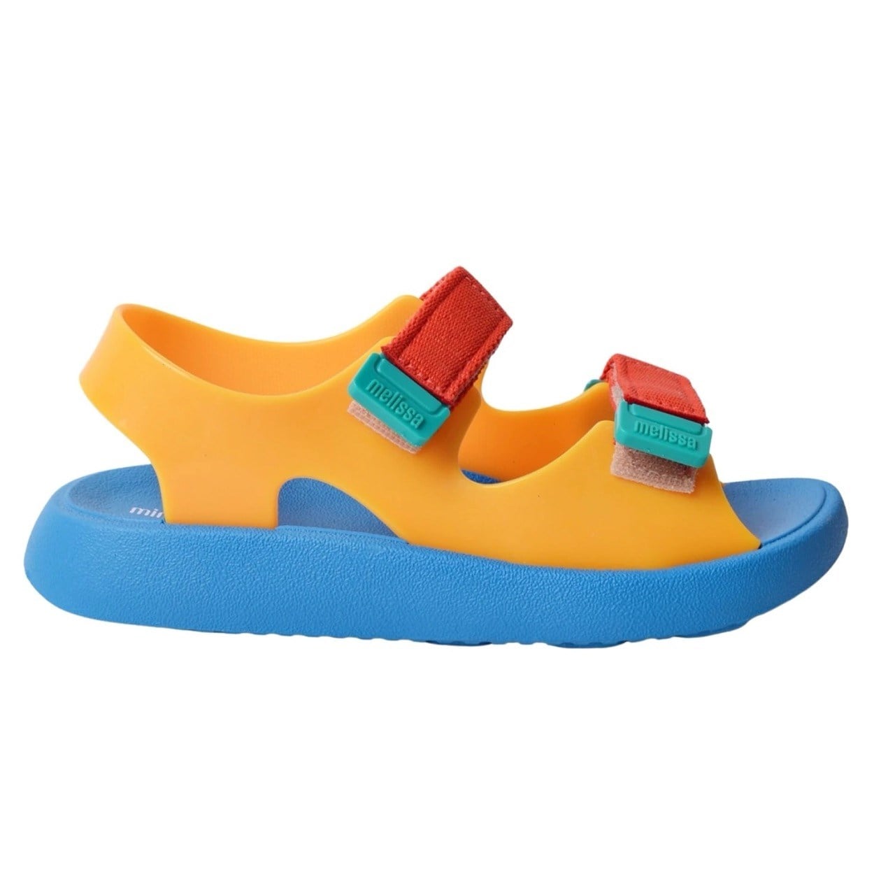 Mini Melissa Mix INF Çok Renkli  Kız Çocuk Sandalet 35916 ( Blue/Red)
