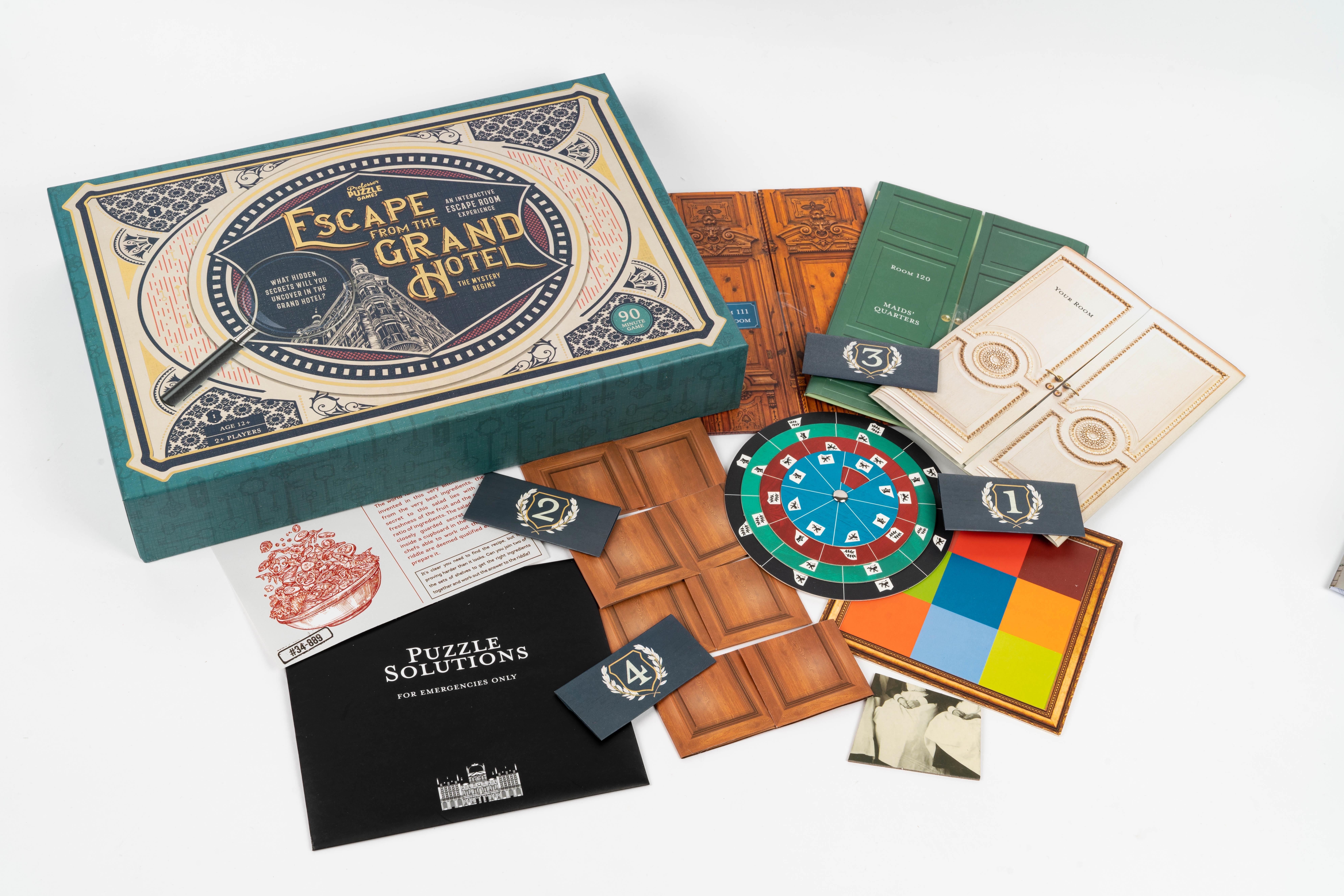 Professor Puzzle - Dedektif Oyunu - Escape From the Grand Hotel