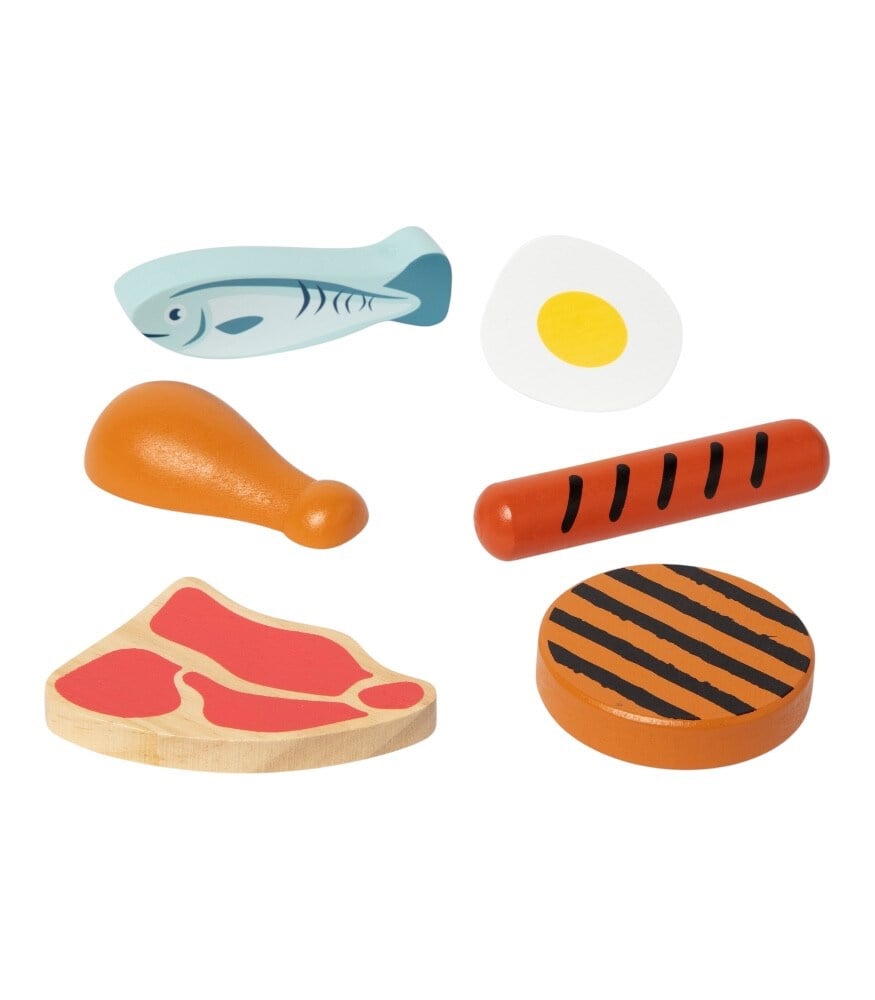 Melissa &  Doug Ahşap Gıdalarımız Proteinler