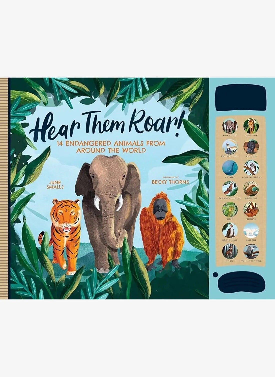 Familius Hear Them Roar İngilizce Sesli Kitap (14 Button)