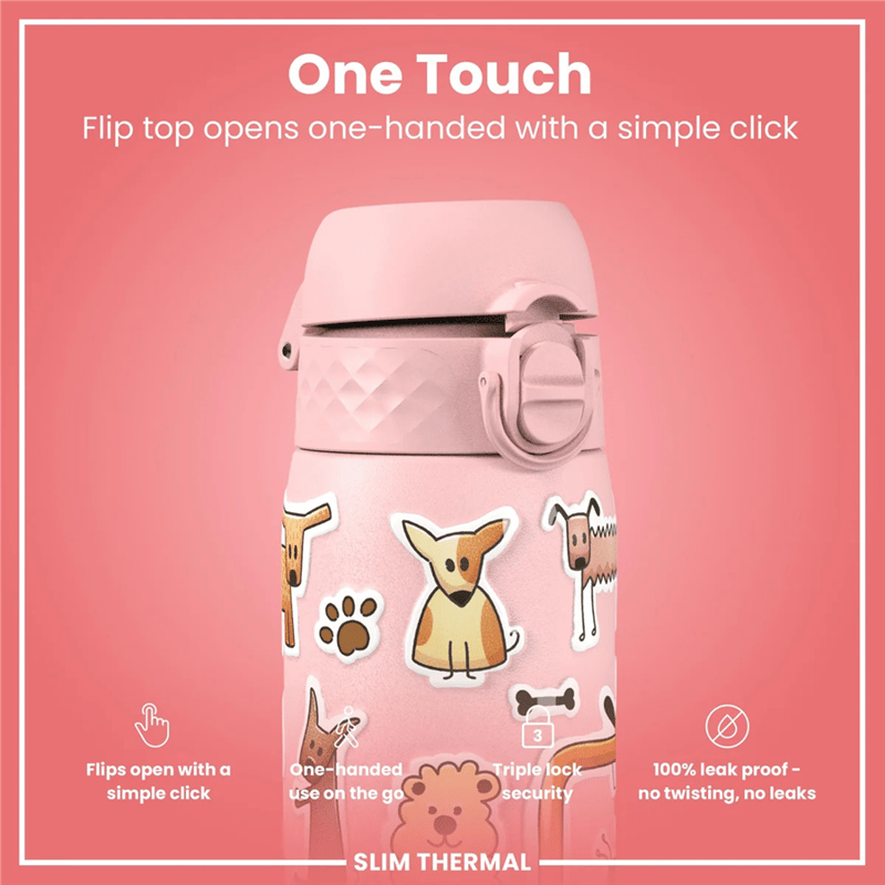 ION8 İnce Su Termosu Köpekler 500 Ml Sızdırmaz