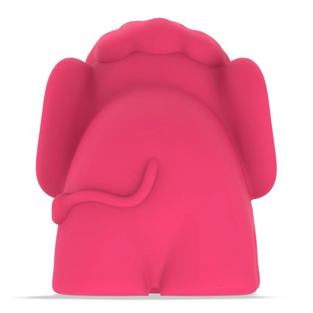DHINK Silikon Gece Lambası Fil Donnie Pembe