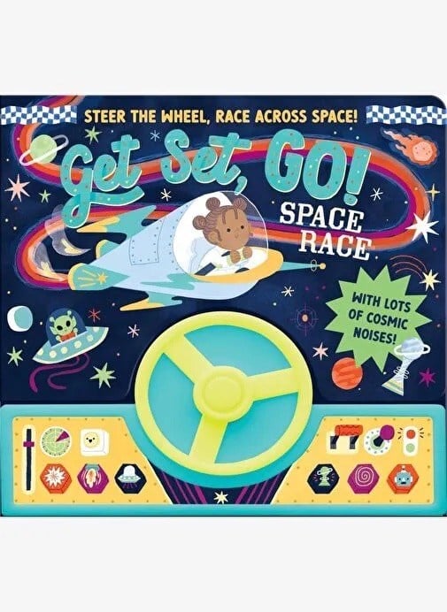 Get Set, Go! Space Race İngilizce Sesli Kitap (11 Button)