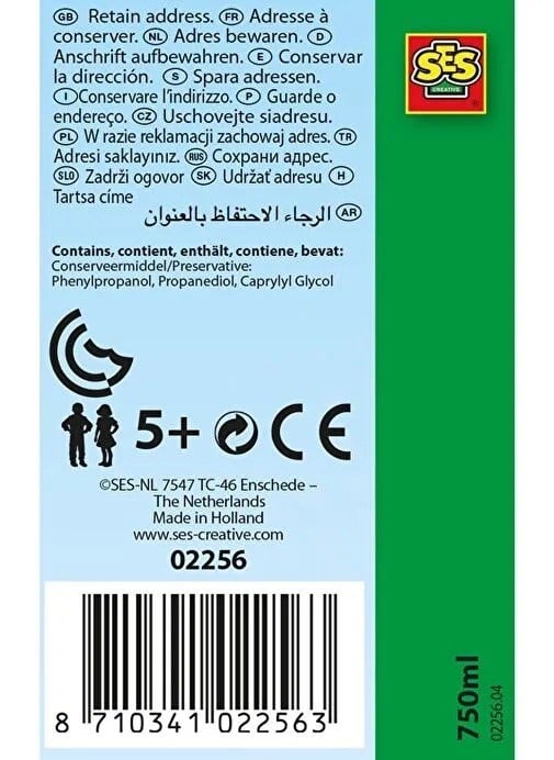 Ses Creative Mega Köpük Baloncuk Solüsyonu 750ml