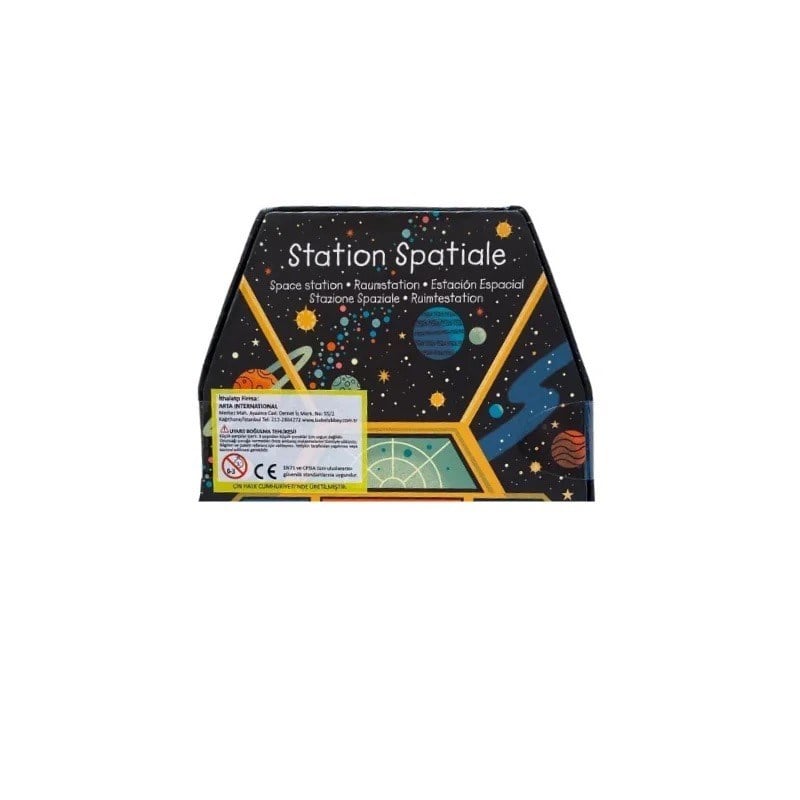 Djeco Dekoratif Puzzle 54 Parça - Space Station