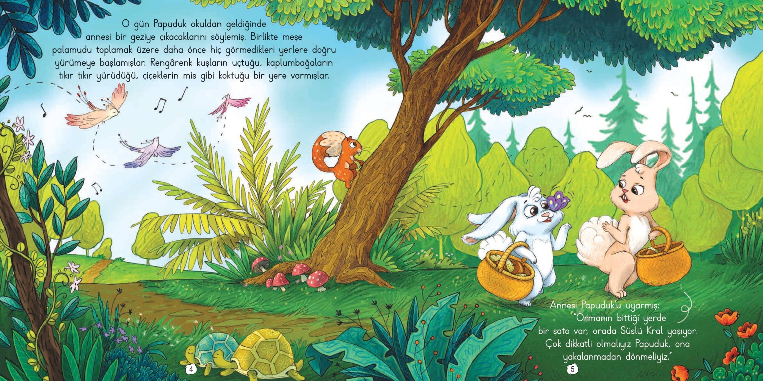 Tekir Kitap Papuduk ile Süslü Kral