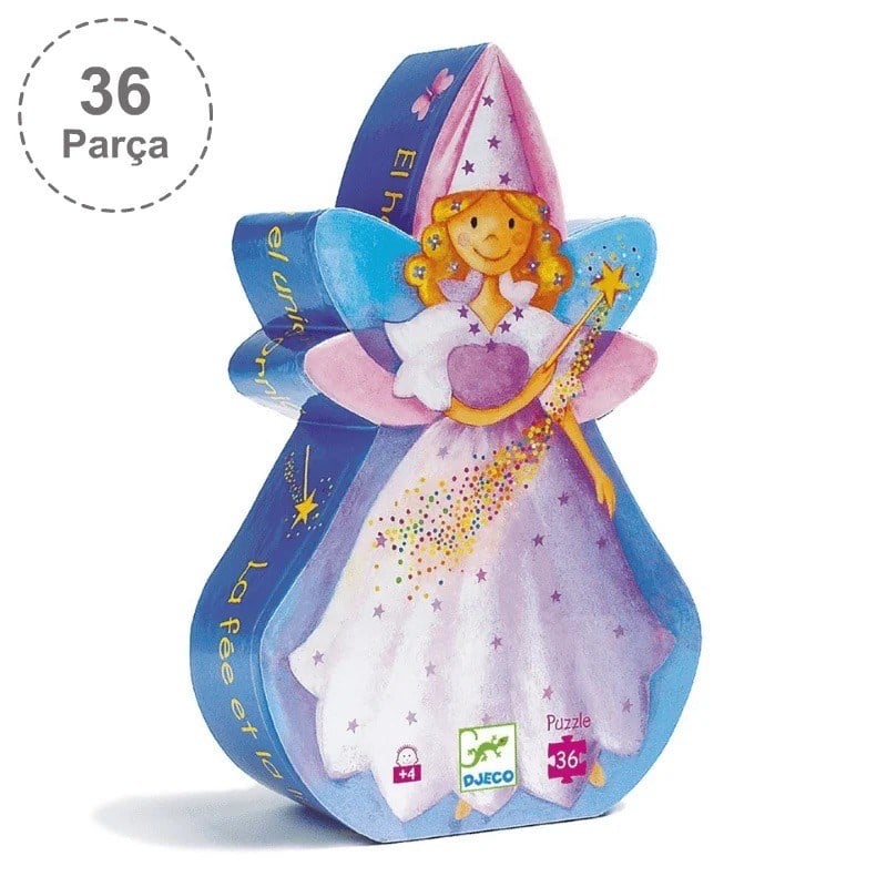 Djeco Dekoratif Puzzle 36 Parça - The Fairy And The Unicorn
