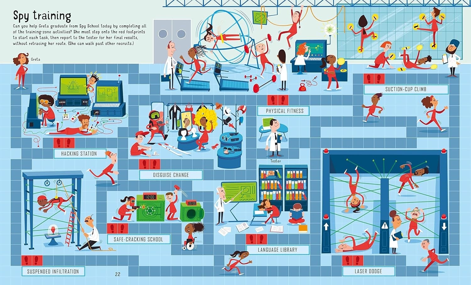 Usborn Book and Jigsaw Spy Maze  Puzzle (300 Parça)