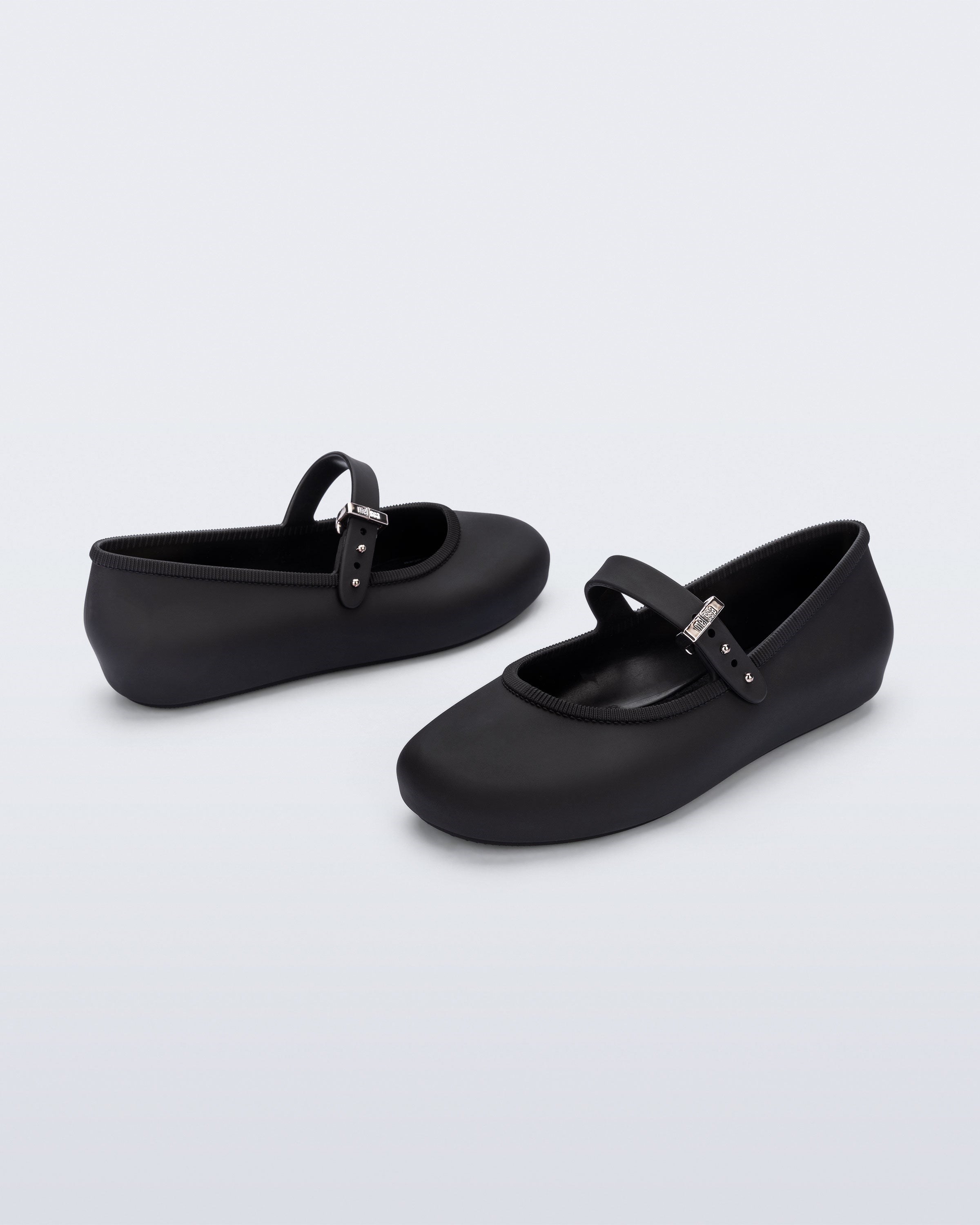 Mini Melissa Soft Ballerina Inf Siyah Kız Çocuk Babet