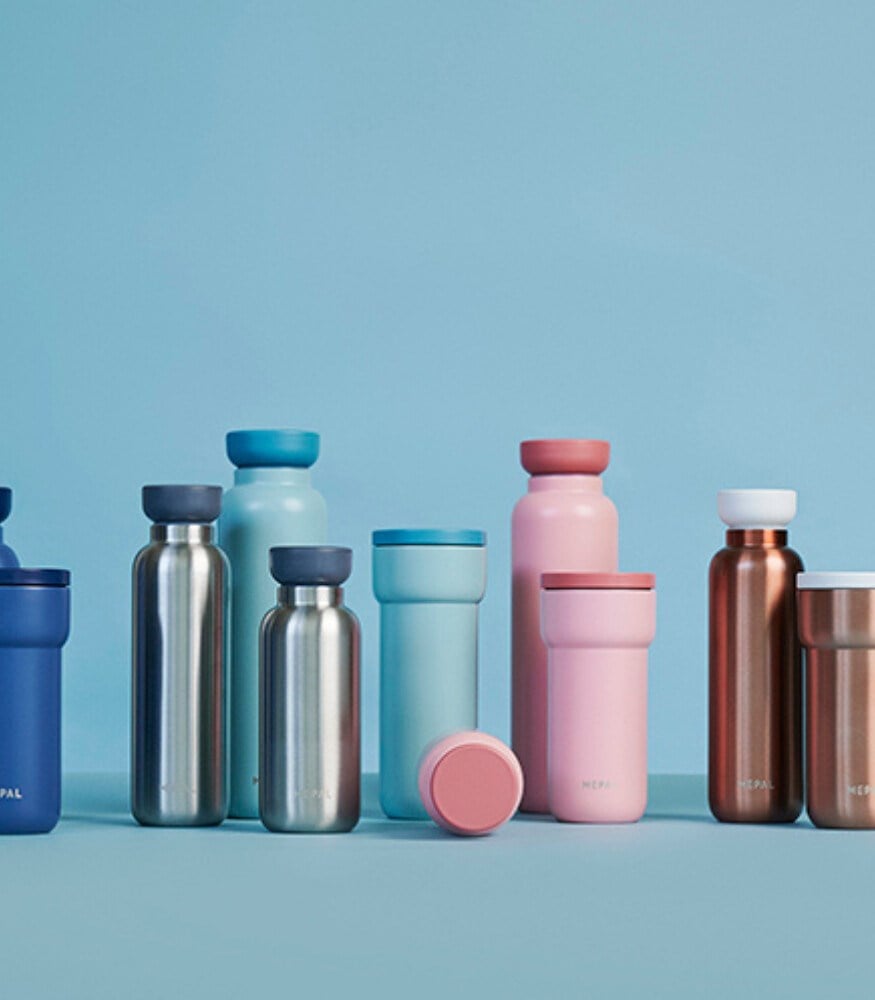 Mepal Insulated Bottle Ellipse Yalıtımlı Nordic Pink 500 Ml