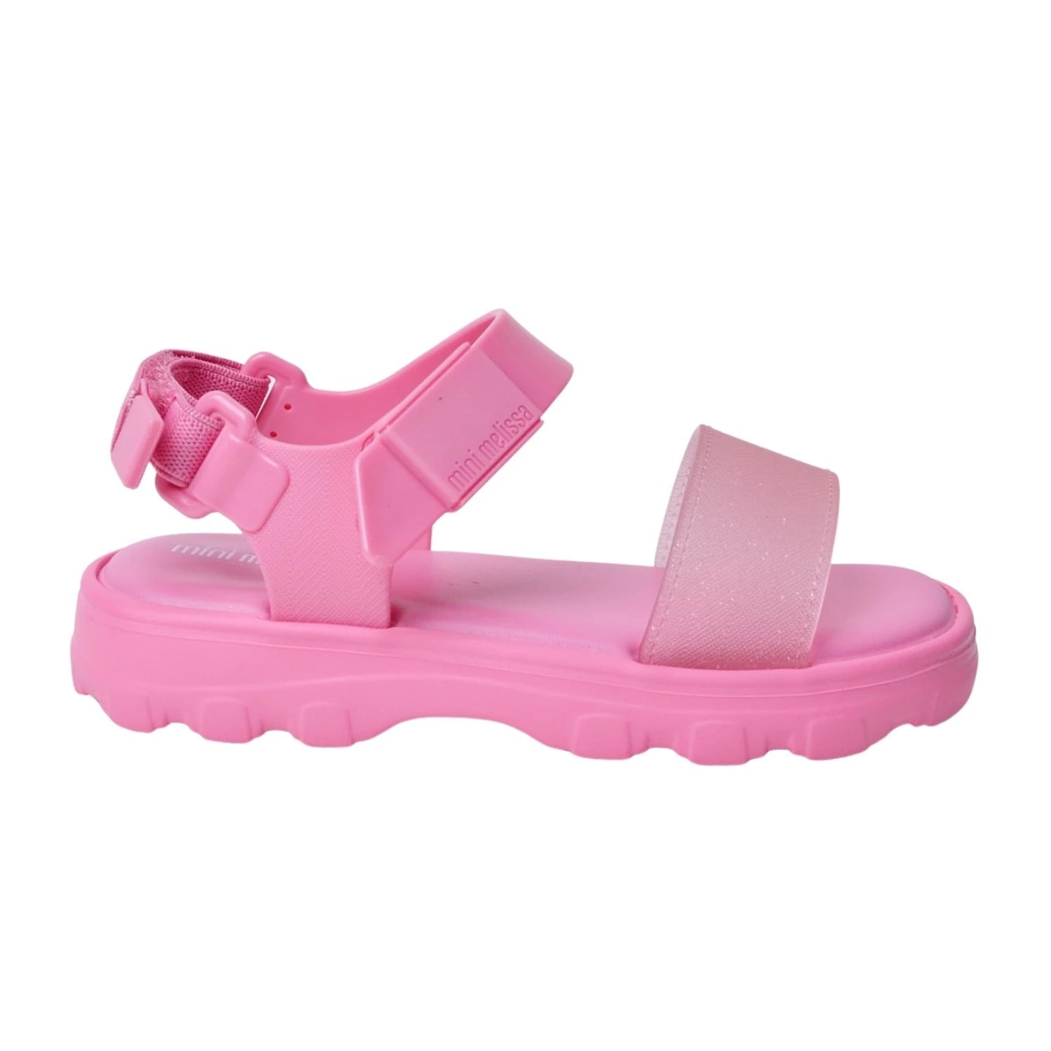 Mini Melissa Kick Off Sandal BB Simli Pembe  Kız Çocuk Sandalet 35935