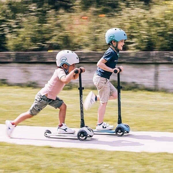 Scoot & Ride Scoot and Ride Helmet Çocuk Kaskı S-M Açık Gri