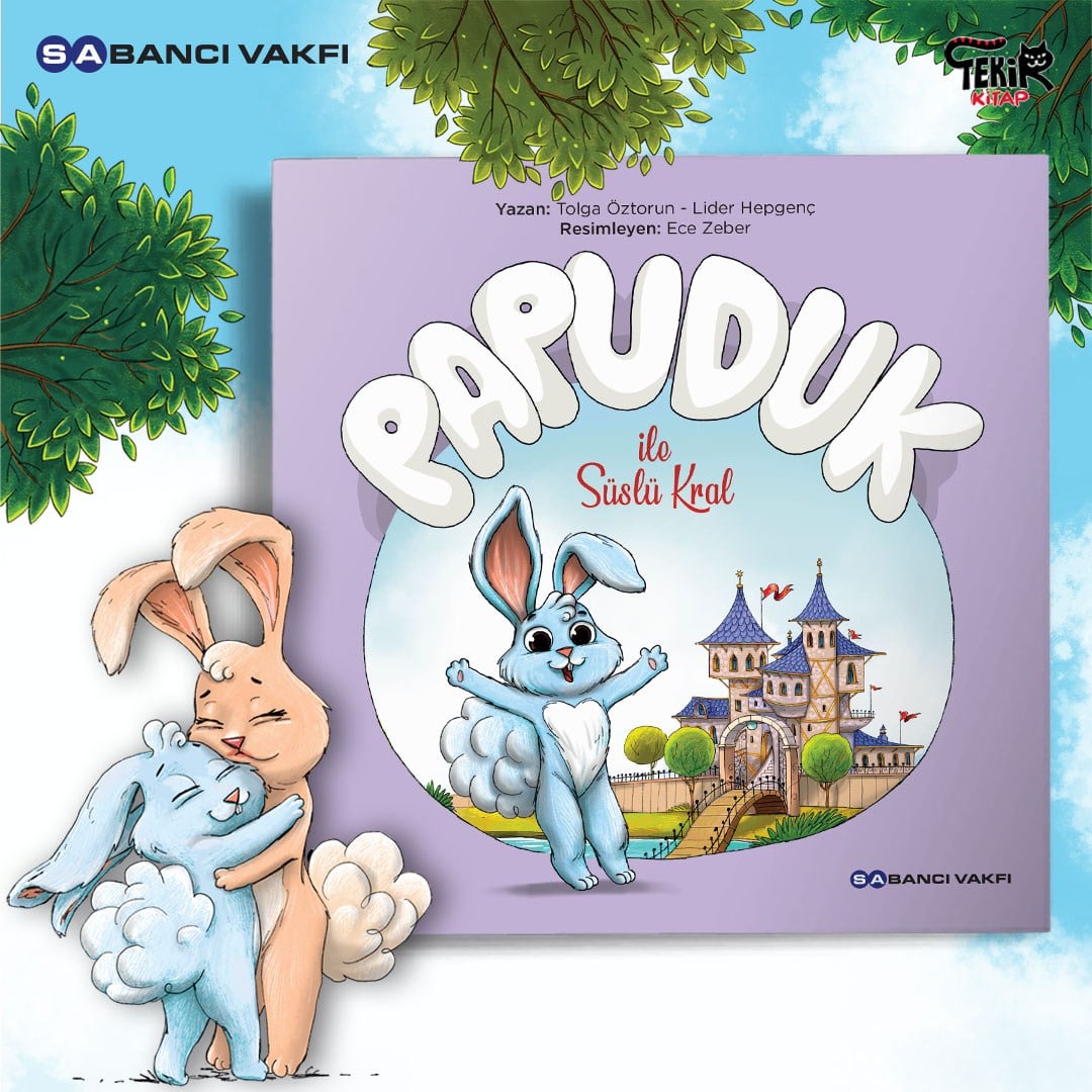 Tekir Kitap Papuduk ile Süslü Kral