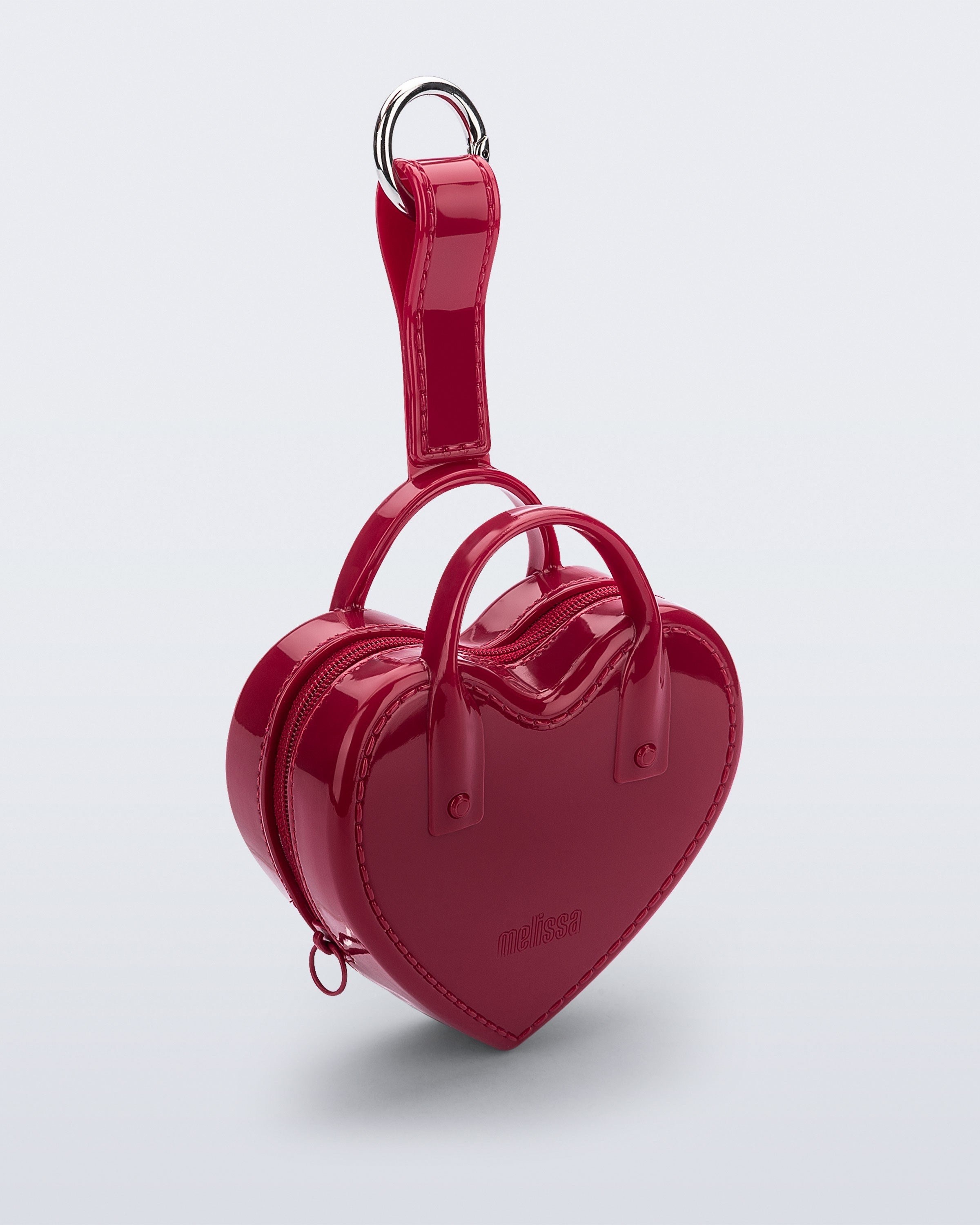 Melissa Heartbeat Pocket Çanta Charmı Kırmızı