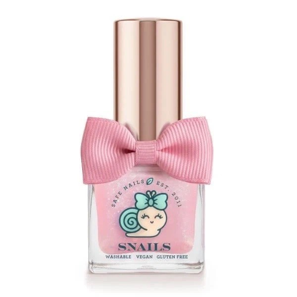 Snails Glitter Bomb Pembe Su Bazlı Kız Çocuk Oje