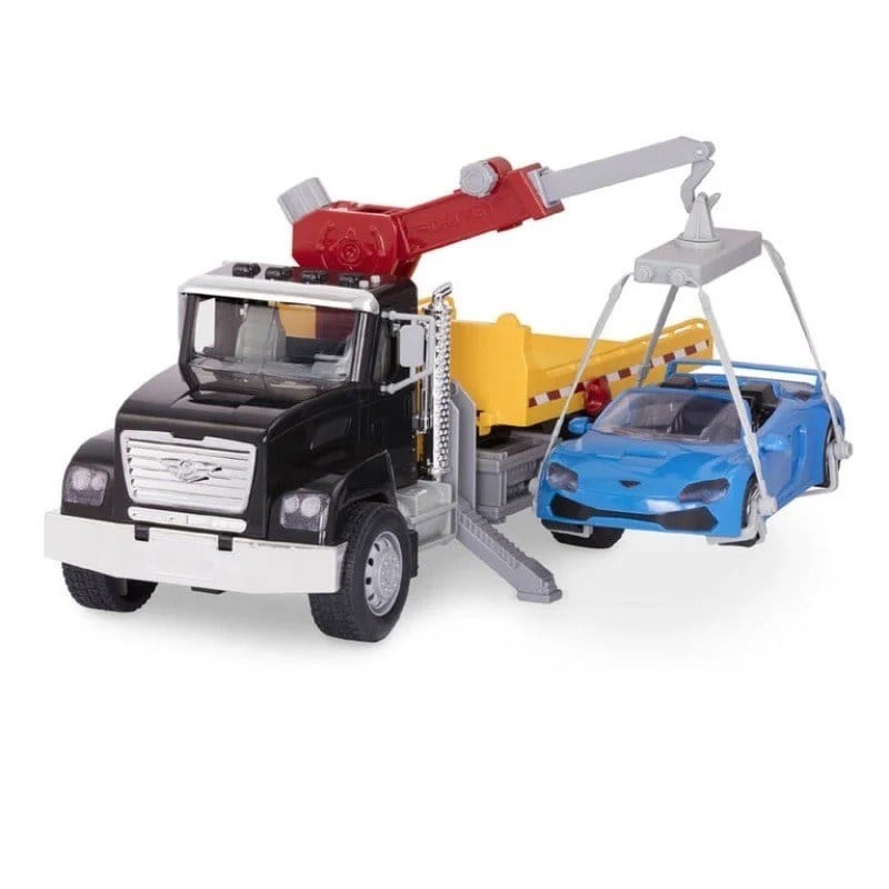 Driven Çekici  Kamyon ve Mavi Spor Araba