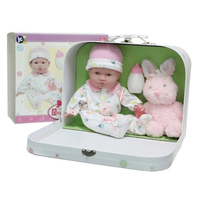 Berenguer Oyuncak Mini Bebek 28 Cm Aksesuarlı Set - Seyehat Çantalı 13214
