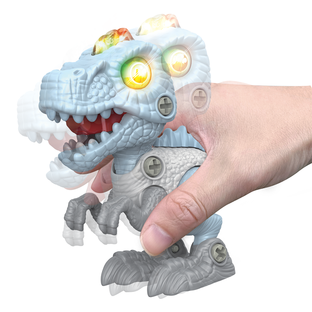 Gokidy Eğitici Sesli Işıklı Sök-tak Dinazor - Robo Dinozor