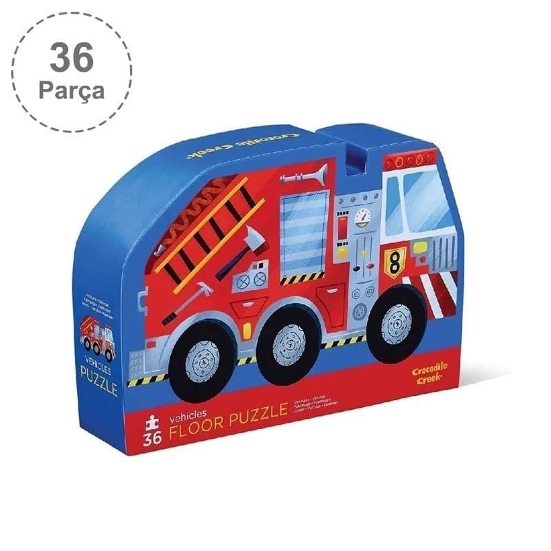 Crocodile Creek Puzzle Vehicles (36 Parça)