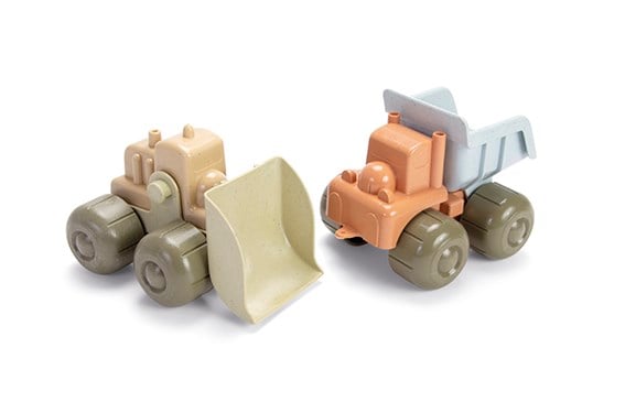 Dantoy Bioplastik Buldozer ve Kamyon Seti