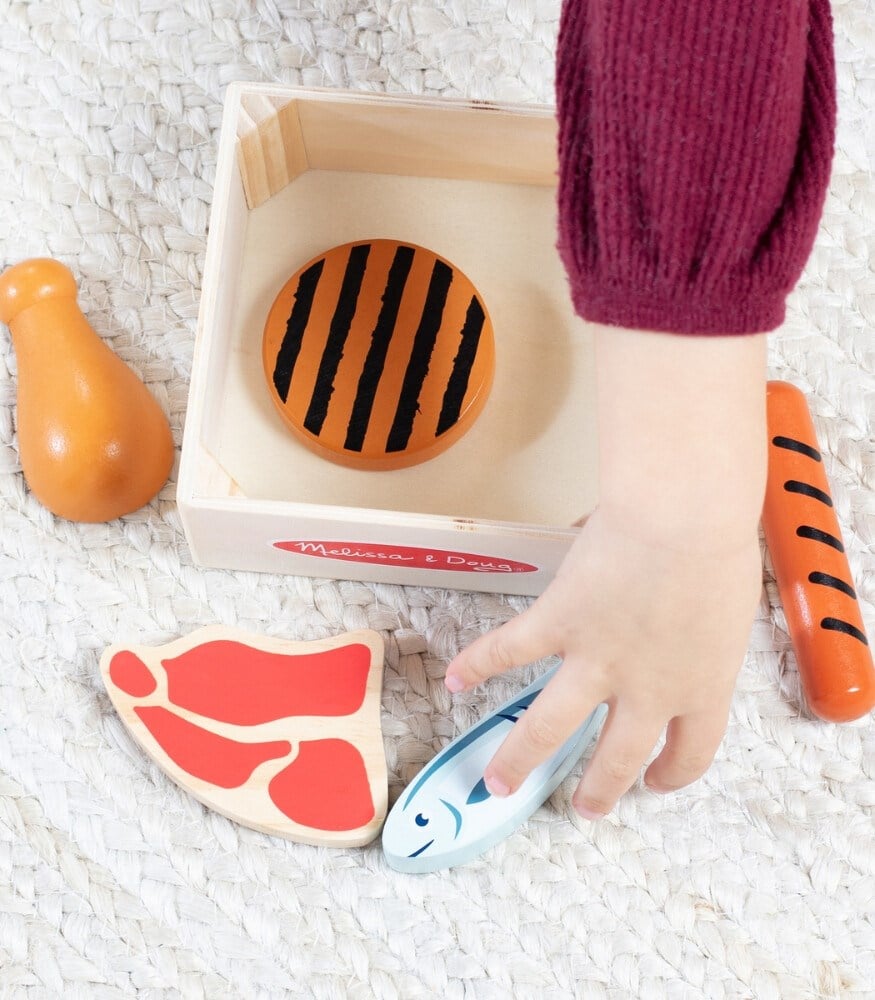 Melissa &  Doug Ahşap Gıdalarımız Proteinler