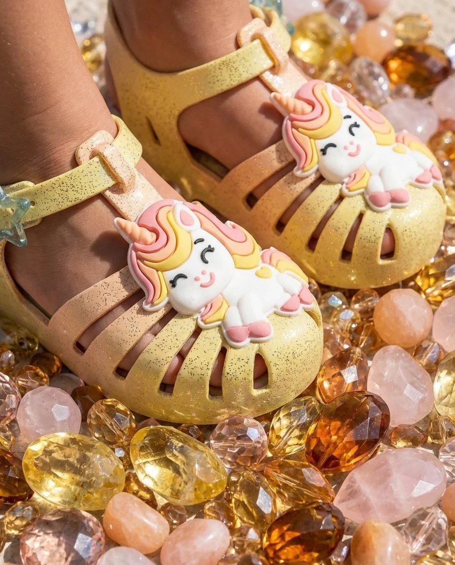 Mini Melissa Possession Uni BB Sarı Kız Çocuk Babet