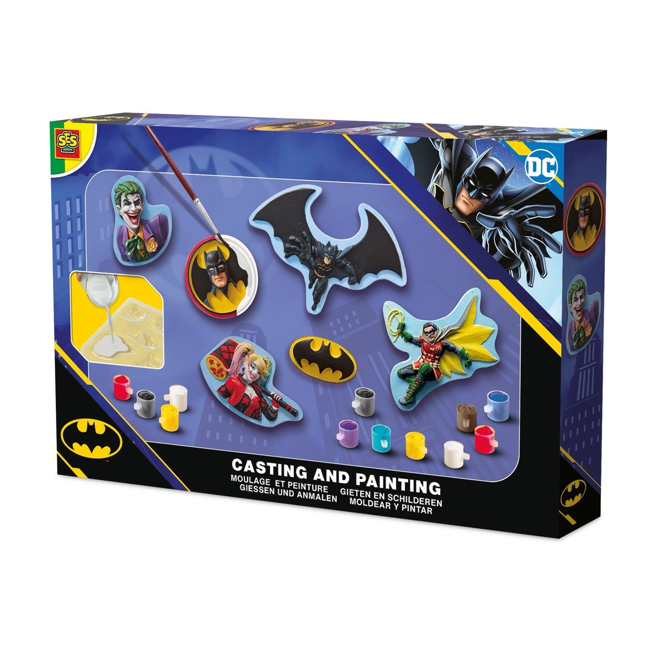 SES Creative DC Batman - Kalıba Dök ve Boya 09364