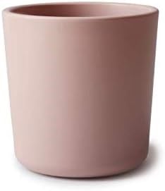 Mushie Dinnerware Cups For Kids Blush