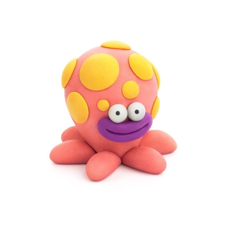 Hey Clay Yaratıcı Kil Seti - Octopus
