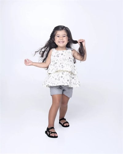 Mini Melissa Sun Downtown Siyah  Kız Çocuk Sandalet 35771