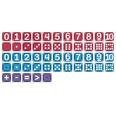 MAGNA-TILES Learn Numbers Manyetik Bloklar (56 Parça)