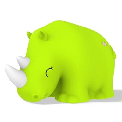 DHINK  Rhino Scott Silikon Yeşil Gece Lambası