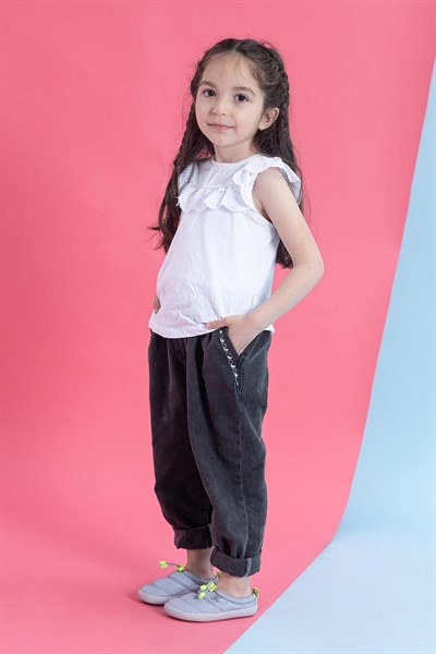 HOPFRÖG Hoppuff Casual Dinamik Gri Barefoot Çocuk Ayakkabısı