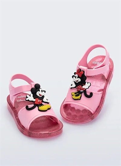 Mini Melissa Play + Mickey E Minnie BB Pembe Kız Çocuk Sandalet 35982
