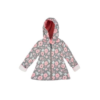 Stephen Joseph Yağmurluk Charcoal Floral Koyu Gri Çiçekli  SJ8601