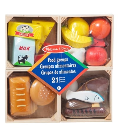 Melissa &  Doug Ahşap Gıdalarımız ( 21 Parça)