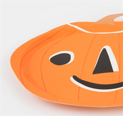 Meri Meri - Its Halloween! Plates - Cadılar Bayramı Tabak (8li)