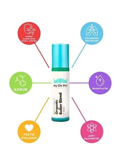 My Oh My Naturals Breezy Sneezy Soğuk Algınlığına Destek Organik Roller