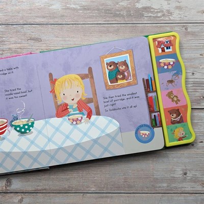 North Parade Publishing Goldilocks İngilizce Sesli Kitap Fairy Tale Sound Book ( 6 Button)