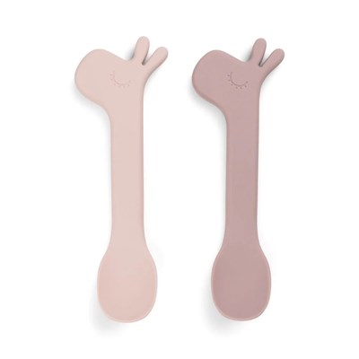 Done by Deer  Lalee  2li Silikon Kaşık Seti  Pembe